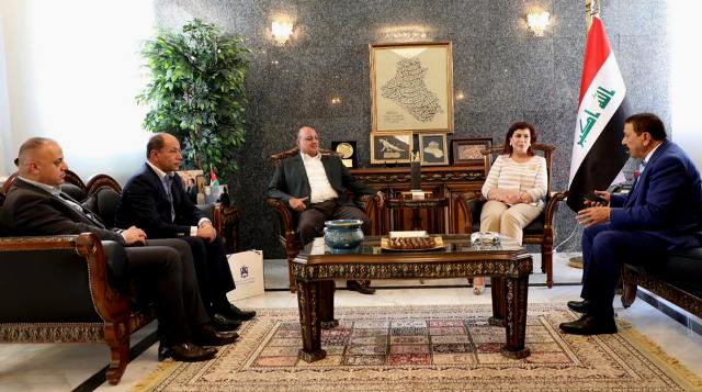 وفد اقتصادي من مجموعة الحوراني يزور السفارة العراقية - زاجل نيوز