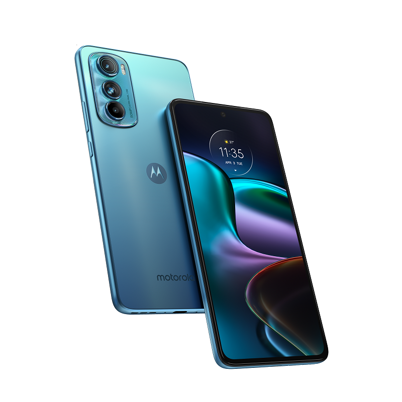 2022 Motorola edge 30 BasicPack Aurora Green PDPHero1 - زاجل نيوز