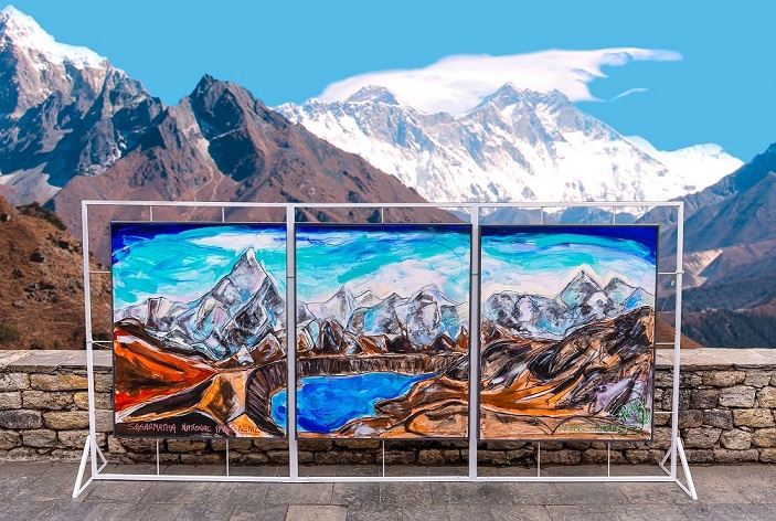 Jafri Everest Painting Unveiled photo AETOSWire 1653978011 1653985348 - زاجل نيوز