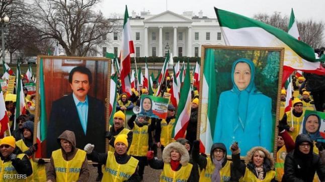 المعارضة تتظاهر في واشنطن للمطالبة بـ”تغيير النظام” في طهران