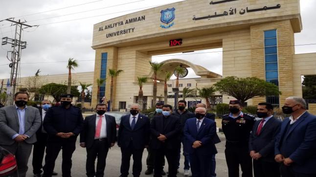 جامعة عمان الأهلية تشارك محافظة البلقاء في الاحتفال الرئيسي بمئوية تأسيس الدولة الأردنية