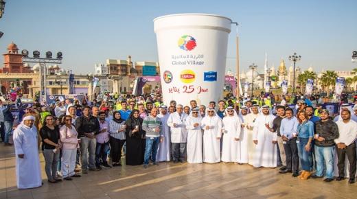 دبي.. (أكبر كوب شاي) في العالم يدخل موسوعة غينيس