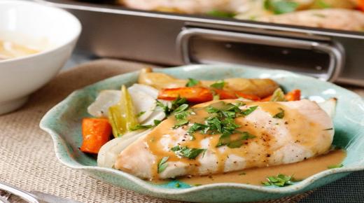 طريقة عمل الدجاج بصوص المستردة