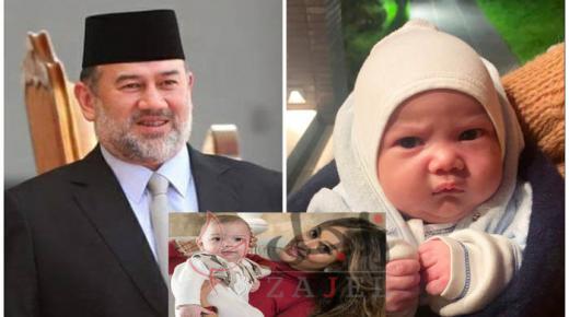 بعد التشكيك في نسبه.. طليقة ملك ماليزيا السابق تكشف وجه طفلها لأول مرة