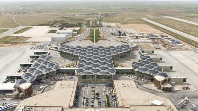 حصول مطار الملكة علياء على جائزة المجلس الدولي للمطارات