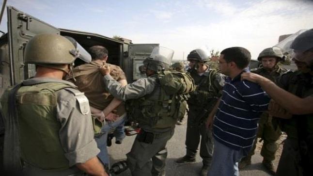 قوات الاحتلال الإسرائيلي تعتقل 15 فلسطينيا