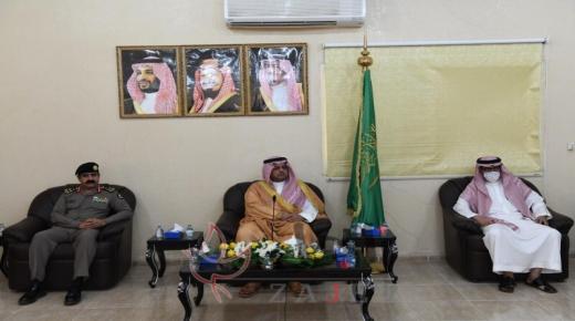 جولة تفقدية لمحافظ حفر الباطن في مركزي الصفيري والقيصومة