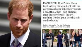 ديلي ميل نشرت مقالاً “تشهيرياً” بحق الأمير هاري