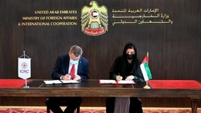 الإمارات واللجنة الدولية للصليب الأحمر توقعان اتفاقية إنشاء مكتب للجنة في الدولة