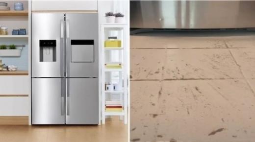 نظفي هذا الجزء من الثلاجة إذا توقفت عن التبريد