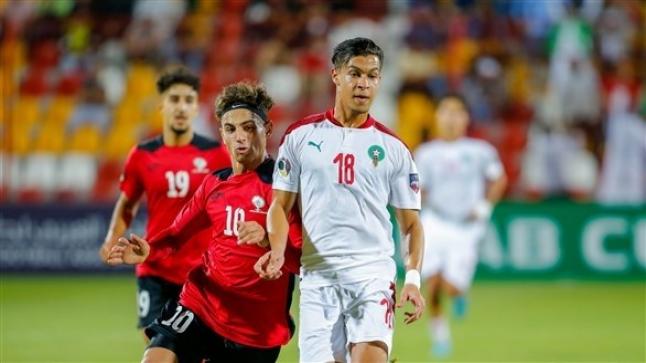 كأس العرب للشباب: المغرب وفلسطين يكملان عقد المتأهلين لربع النهائي