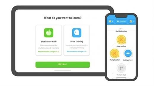 دروس الرياضيات وتدريب الدماغ .. إضافات جديدة على تطبيق دولينغو