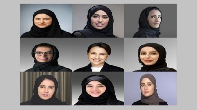 9 وزيرات يشاركن في صنع القرار الحكومي الإماراتي