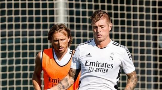ريال مدريد يبدأ استعدادته للسوبر الأوروبي