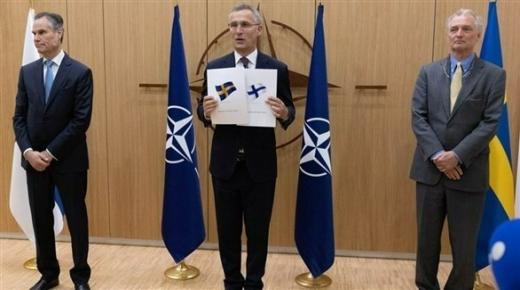 أمريكا تقر انضمام السويد وفنلندا إلى حلف الناتو