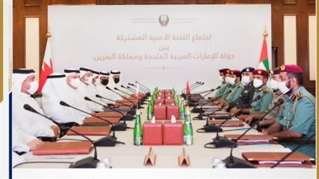 اللجنة الأمنية المشتركة بين الإمارات والبحرين تجتمع في أبوظبي