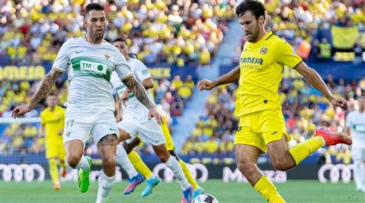 الدوري الإسباني: فياريال يقتحم المربع الذهبي