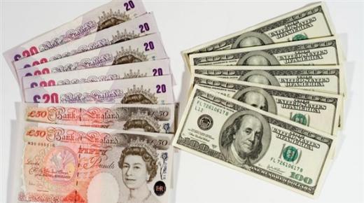 تدهور قياسي للجنيه الاسترليني أمام الدولار