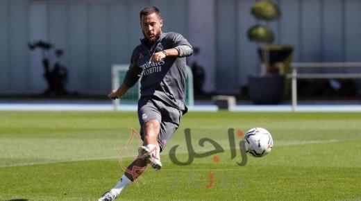 اقتراب هازارد من المشاركة في الكلاسيكو