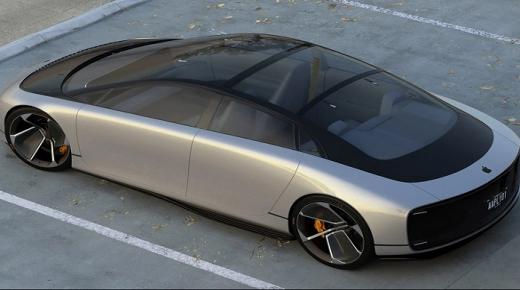 سيارة أبل مع سقف بانورامي 180 درجة