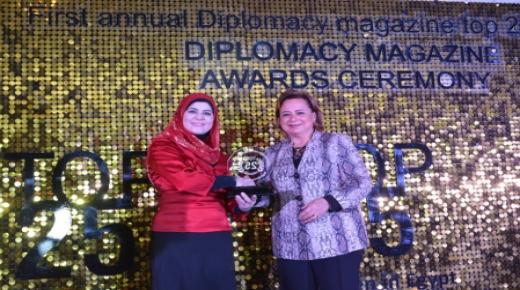 تكريم الدكتورة رندة عمايري اكثر شخصية مؤثرة بالاردن بين 25 شخصية على مستوى الوطن العربي