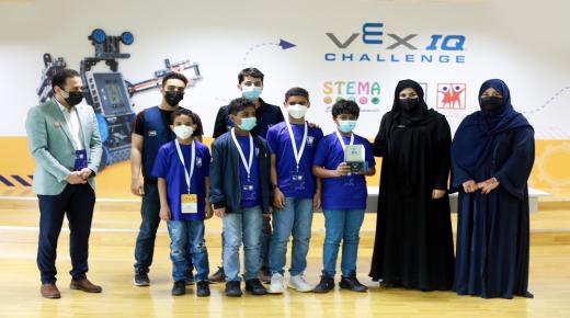 تأهيل أطفال الشارقة للمسابقة العالمية للروبوت في الولايات المتحدة