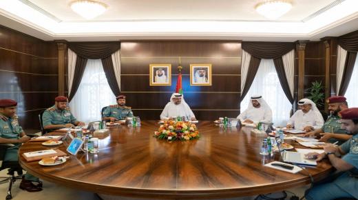 ولي عهد الشارقة يترأس اجتماع مجلس أكاديمية العلوم الشرطية