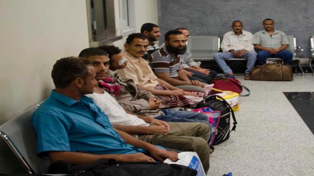 عدد من الجرحى اليمنيين يتلقون العلاج في القاهرة على نفقة الإمارات