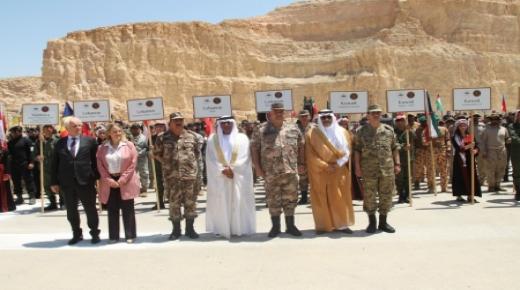 افتتاح مسابقة المحارب الدولية