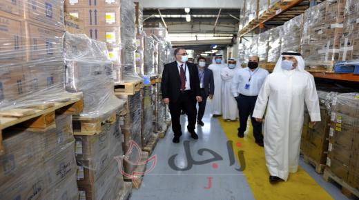 اطلاع مطارات دبي على تجربة “صحة دبي” في إدارة المخزون الذكي