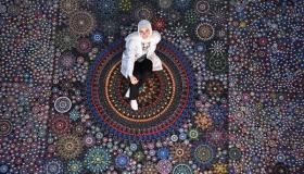 سورية تدخل «غينيس» بأكبر دائرة ماندالا