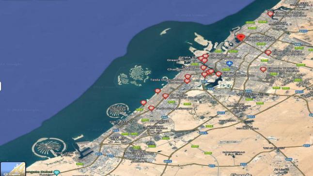 الإمارات توفر بنية تحتية متكاملة لمحطات شحن السيارات الكهربائية