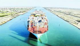 قناة السويس تسجل أعلى إيراد شهري في تاريخها