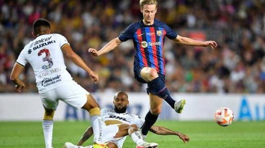 برشلونة يحرز كأس غامبر بسداسية استعراضية