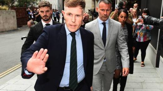 تفاصيل جديدة في محاكمة نجم بريطانيا.. جيجز لاحق خطيبته السابقة كالمجنون