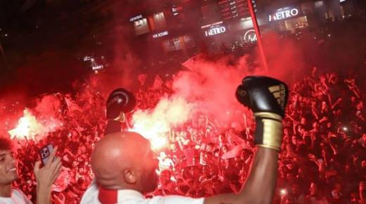 «الزمالك 14»..احتفالات صاخبة وقفازات ملاكمة
