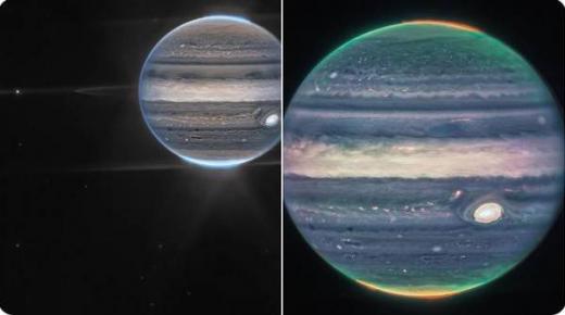 تلسكوب «جيمس ويب» يلتقط صوراً غير مسبوقة لـ«المشتري»