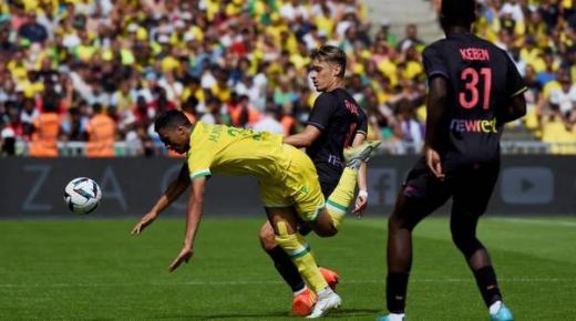 المصري مصطفى محمد يضع بصمته الأولى في الدوري الفرنسي
