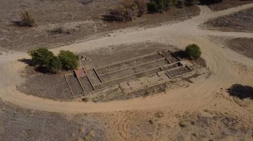 الجفاف يكشف «مدينة الأشباح»