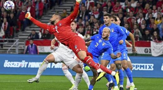 إيطاليا تهزم قاهرة الألمان والإنجليز وتتأهل