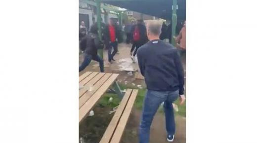 هجوم بالسواطير قبل مباراة إنجلترا وألمانيا