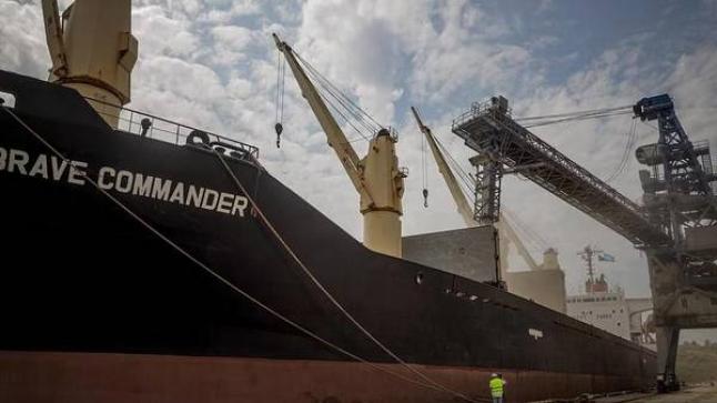 سفينة أممية تنقل القمح الأوكراني إلى الصومال