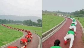 «زحف التماسيح» يقوي العضلات