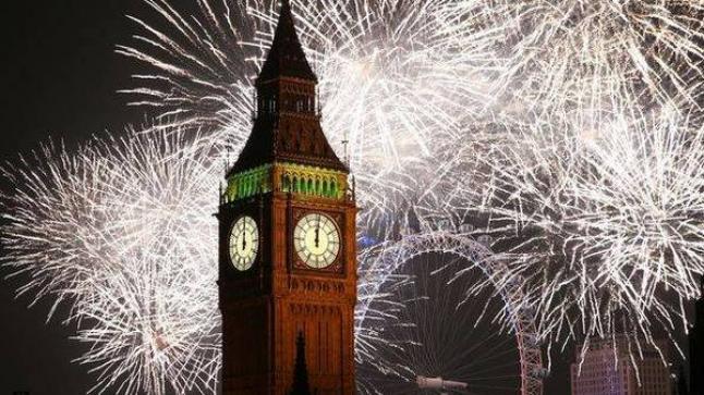 الألعاب النارية تعود إلى لندن برأس السنة بعد غياب سنتين