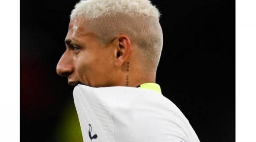 ريتشارليسون يبكي خوفاً من عدم لحاقه بمونديال 2022