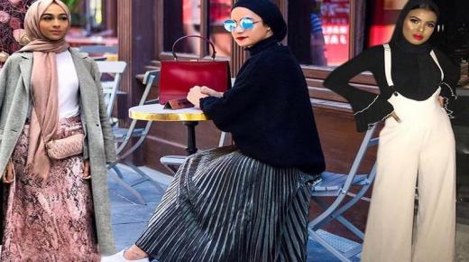 أزياء محجبات موضة شتاء 2019…