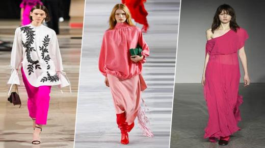 البنفسجي والبينك موضة ألوان أزياء شتاء 2019 .. إليكِ باقي القائمة