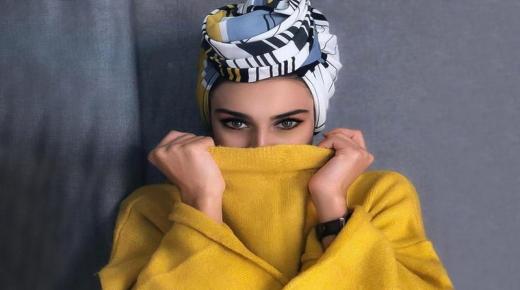 أزياء محجبات باللون الأصفر المنعش