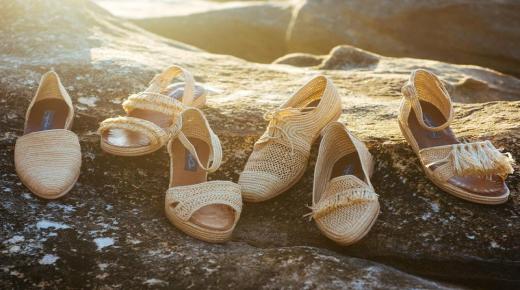 أحذية القش موضة صيف 2019