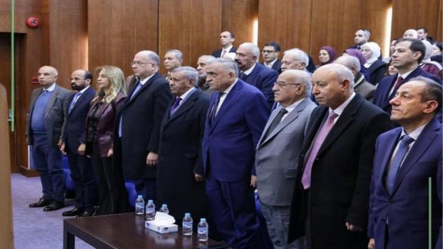 الجامعةُ الأردنيّة اليوم قامت بتأبين فقيدَها العلّامة محمد شاهين